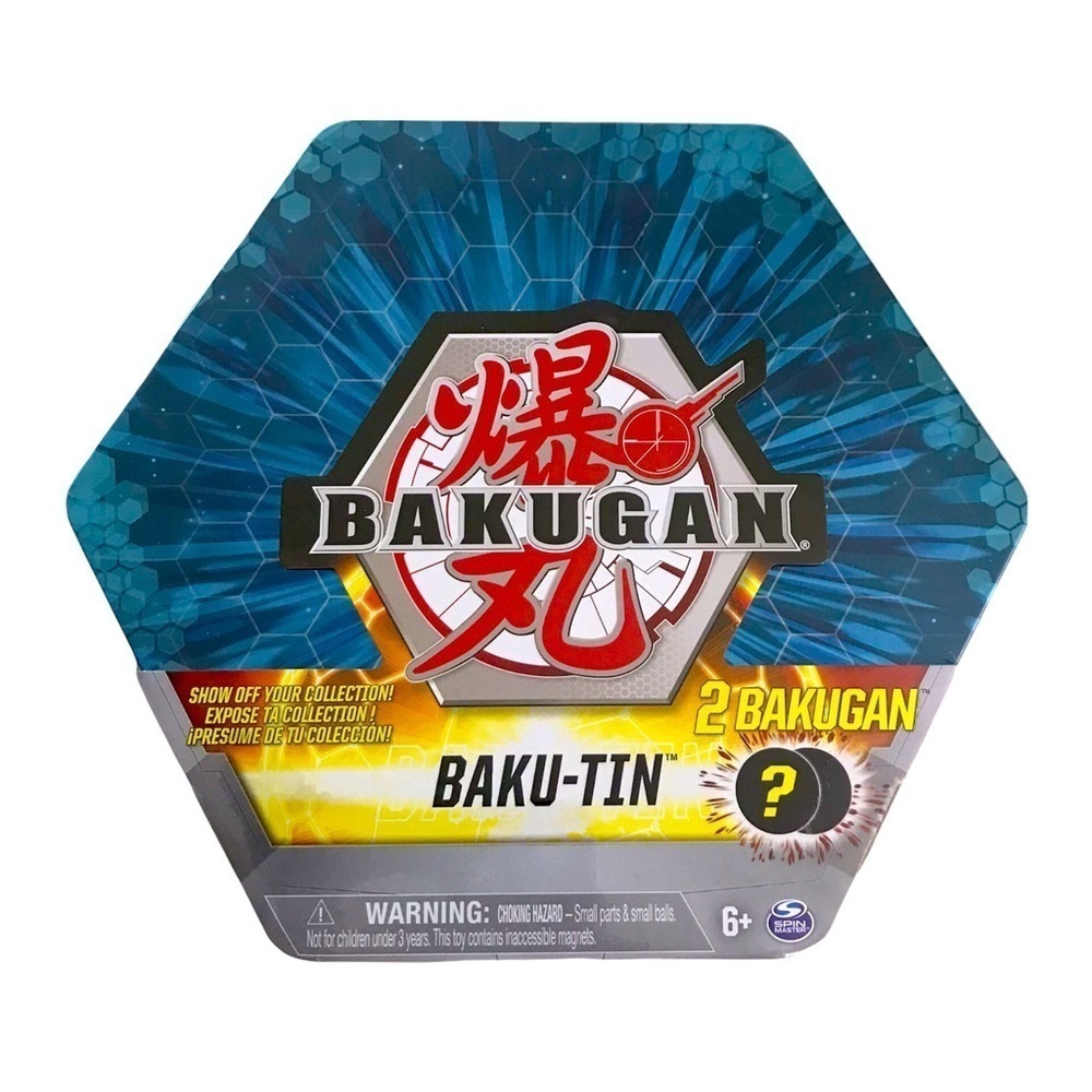 Spin Master Bakugan Sealed Baku-Tin 2 Mystery Bakugan New in Box